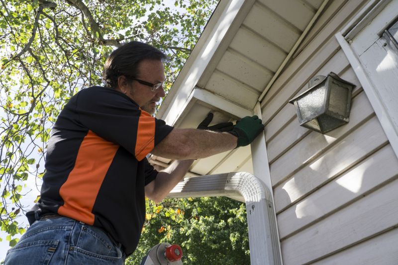 Trimming Excess Siding